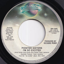 画像をギャラリービューアに読み込む, Pointer Sisters - American Music / I'm So Excited (7 inch Record / Used)