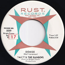 Load image into Gallery viewer, Randy And The Rainbows - Denise / Come Back (7 inch Record / Used)