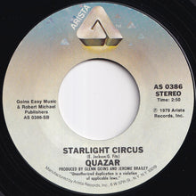 Load image into Gallery viewer, Quazar - Funk With A Big Foot / Starlight Circus (7 inch Record / Used)
