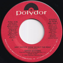 画像をギャラリービューアに読み込む, Gwen Guthrie - Ain't Nothin' Goin' On But The Rent / Passion Eyes (7 inch Record / Used)