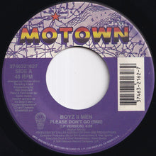 画像をギャラリービューアに読み込む, Boyz II Men - Please Don't Go / Uhh Ahh (7 inch Record / Used)