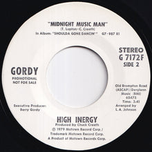 画像をギャラリービューアに読み込む, High Inergy - Come And Get It / Midnight Music Man (7 inch Record / Used)
