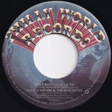 画像をギャラリービューアに読み込む, Harold Melvin And The Blue Notes - Don't Give Me Up / Don't Give Me Up (7 inch Record / Used)