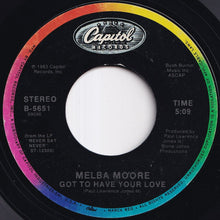 Load image into Gallery viewer, Melba Moore - Falling (Edit) / Got To Have Your Love (7 inch Record / Used)