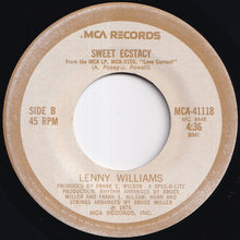 Load image into Gallery viewer, Lenny Williams - Love Hurt Me, Love Healed Me / Sweet Ecstasy (7 inch Record / Used)