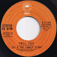 画像をギャラリービューアに読み込む, Sly & The Family Stone - Time For Livin' / Small Talk (7 inch Record / Used)