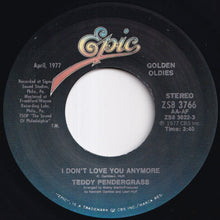 画像をギャラリービューアに読み込む, Teddy Pendergrass - I Don't Love You Anymore / Close The Door (7 inch Record / Used)