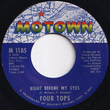 画像をギャラリービューアに読み込む, Four Tops - In These Changing Times / Right Before My Eyes (7 inch Record / Used)