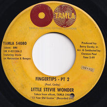 画像をギャラリービューアに読み込む, Stevie Wonder - Fingertips (Part 1) / (Part 2) (7 inch Record / Used)