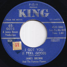 画像をギャラリービューアに読み込む, James Brown & The Famous Flames - I Got You (I Feel Good) / I Can't Help It (I Just Do-Do-Do) (7 inch Record / Used)