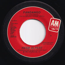 画像をギャラリービューアに読み込む, Herb Alpert - Fandango (Stereo) / (Mono) (7 inch Record / Used)