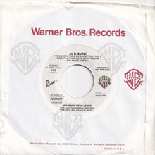 画像をギャラリービューアに読み込む, Al B. Sure! Featuring Slick Rick - If I'm Not Your Lover (LP Version) / If I'm Not Your Lover (LP Version) (7 inch Record / Used)