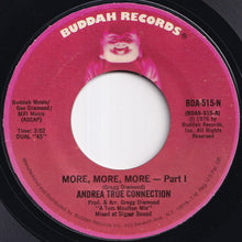 画像をギャラリービューアに読み込む, Andrea True Connection - More, More, More – Part I / Part II (7 inch Record / Used)