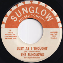 Load image into Gallery viewer, Sunglows - Guess Who / Just As I Thought (7 inch Record / Used)