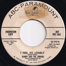 Load image into Gallery viewer, Danny And The Juniors - Sassy Fran / I Feel So Lonely (7 inch Record / Used)