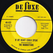 画像をギャラリービューアに読み込む, Manhattans - If My Heart Could Speak / Loneliness (7 inch Record / Used)