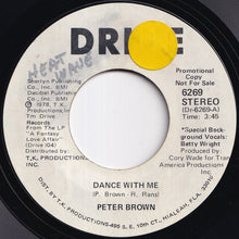 Load image into Gallery viewer, Peter Brown - Dance With Me / Dance With Me (7 inch Record / Used)