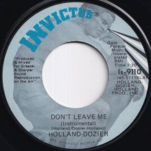 Load image into Gallery viewer, Holland-Dozier - Don't Leave Me / (Instrumental) (7 inch Record / Used)