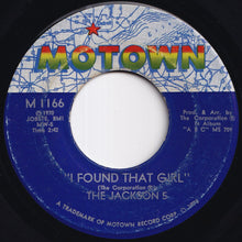 画像をギャラリービューアに読み込む, Jackson 5 - The Love You Save / I Found That Girl (7 inch Record / Used)