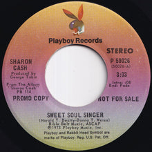 Load image into Gallery viewer, Sharon Cash - Sweet Soul Singer (Stereo) / (Mono) (7 inch Record / Used)