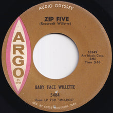 Load image into Gallery viewer, Baby Face' Willette - Zip Five / Dad's Theme (7 inch Record / Used)