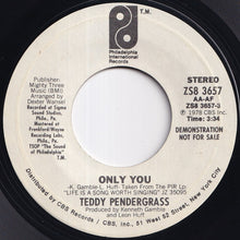 画像をギャラリービューアに読み込む, Teddy Pendergrass - Only You / Only You (7 inch Record / Used)