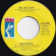 画像をギャラリービューアに読み込む, Jean Knight - Mr. Big Stuff / Why I Keep Living These Memories (7 inch Record / Used)
