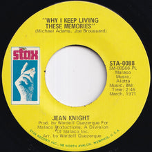 画像をギャラリービューアに読み込む, Jean Knight - Mr. Big Stuff / Why I Keep Living These Memories (7 inch Record / Used)