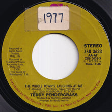 画像をギャラリービューアに読み込む, Teddy Pendergrass - The Whole Town's Laughing At Me / The More I Get, The More I Want (7 inch Record / Used)
