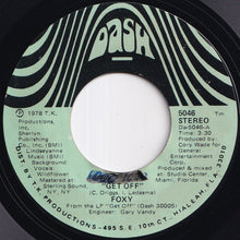 画像をギャラリービューアに読み込む, Foxy - Get Off / You Make Me Hot (7 inch Record / Used)