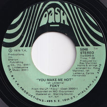 画像をギャラリービューアに読み込む, Foxy - Get Off / You Make Me Hot (7 inch Record / Used)