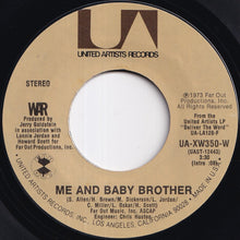 画像をギャラリービューアに読み込む, War - Me And Baby Brother / In Your Eyes (7 inch Record / Used)