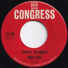画像をギャラリービューアに読み込む, Linda Scott - Let's Fall In Love / I Know It You Know It (7 inch Record / Used)