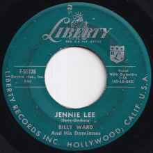 画像をギャラリービューアに読み込む, Billy Ward And His Dominoes - Jennie Lee / Music, Maestro, Please! (7 inch Record / Used)