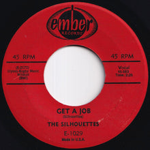 画像をギャラリービューアに読み込む, Silhouettes - Get A Job / I Am Lonely (7 inch Record / Used)