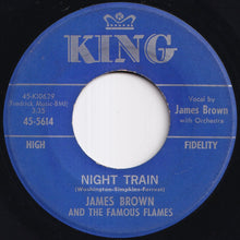 画像をギャラリービューアに読み込む, James Brown And The Famous Flames - Night Train / Why Does Everything Happen To Me (7 inch Record / Used)