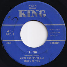 画像をギャラリービューアに読み込む, Vicki Anderson / James Brown - Nobody Cares / Think (7 inch Record / Used)