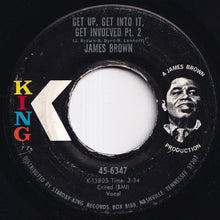 画像をギャラリービューアに読み込む, James Brown - Get Up, Get Into It, Get Involved (Part 1) / (Part 2) (7 inch Record / Used)