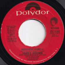 画像をギャラリービューアに読み込む, James Brown - Bodyheat (Part 1) / (Part 2) (7 inch Record / Used)