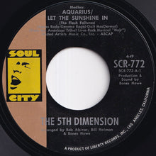 画像をギャラリービューアに読み込む, Fifth Dimension - Medley: Aquarius / Let The Sunshine In (The Flesh Failures) / Don'tcha Hear Me Calling' To Ya (7 inch Record / Used)
