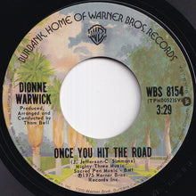 画像をギャラリービューアに読み込む, Dionne Warwick - Once You Hit The Road / World Of My Dreams (7 inch Record / Used)