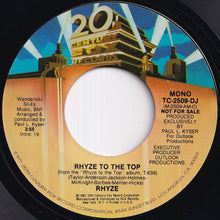 画像をギャラリービューアに読み込む, Rhyze - Rhyze To The Top (Stereo) / (Mono) (7 inch Record / Used)