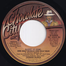 画像をギャラリービューアに読み込む, Vernon Burch - Sammy Jo Anne - One Half Woman One Half Man (Stereo) / (Mono) (7 inch Record / Used)