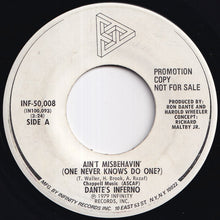 画像をギャラリービューアに読み込む, Dante's Inferno - Ain't Misbehavin' (One Never Knows Do One?) / Ain't Misbehavin' (One Never Knows Do One?) (7 inch Record / Used)