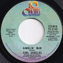 画像をギャラリービューアに読み込む, Carl Douglas - Kung Fu Fighting / Gamblin' Man (7 inch Record / Used)