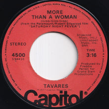画像をギャラリービューアに読み込む, Tavares - More Than A Woman / Keep In Touch (7 inch Record / Used)