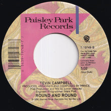 Load image into Gallery viewer, Tevin Campbell - Round And Round (Album Version) / (Soul Dub) (7 inch Record / Used)