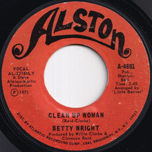 画像をギャラリービューアに読み込む, Betty Wright - Clean Up Woman / I'll Love You Forever (7 inch Record / Used)