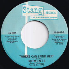 Load image into Gallery viewer, Moments - Sexy Mama / Where Can I Find Her (7 inch Record / Used)