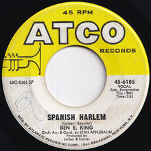 画像をギャラリービューアに読み込む, Ben E. King - Spanish Harlem / First Taste Of Love (7 inch Record / Used)